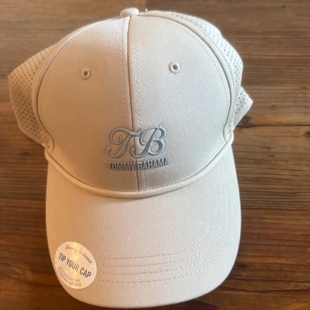 Tommy Bahama Adjustable Trucker Hats W/ Lobster Patch & Logo Lot 2 New with Tag - Picture 8 of 10